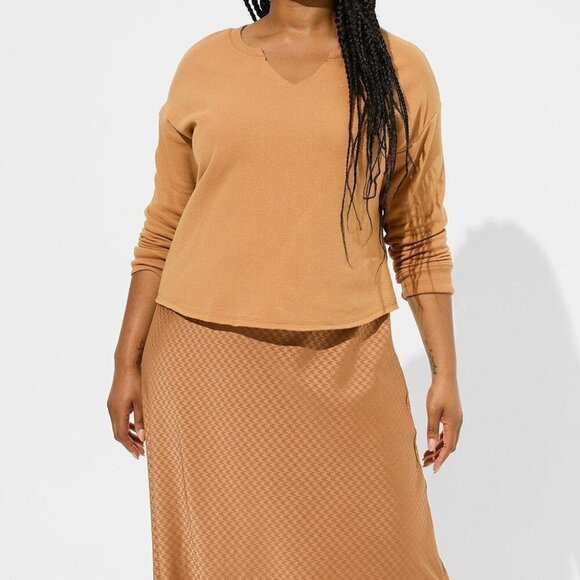 Torrid drop shoulder sweatshirt - Picture 3 of 3